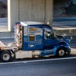 Big,Rig,Shiny,Blue,Semi,Truck,Tractor,With,Long,Cab